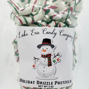 Holiday Drizzle Pretzels
