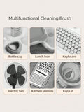 White Acrylic Keyboard Brush