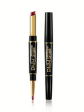 Dual Ended Wine Color Lipstick and Lip Liner Combo #9