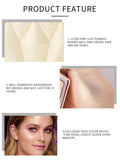 Diamond Shaped White Powder Face Highlighter #1