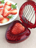 Stainless Steel Acrylic Strawberry Slicer