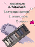 Misslyn 10 Shades of Smoke Matte and Shimmer Eyeshadow Palette