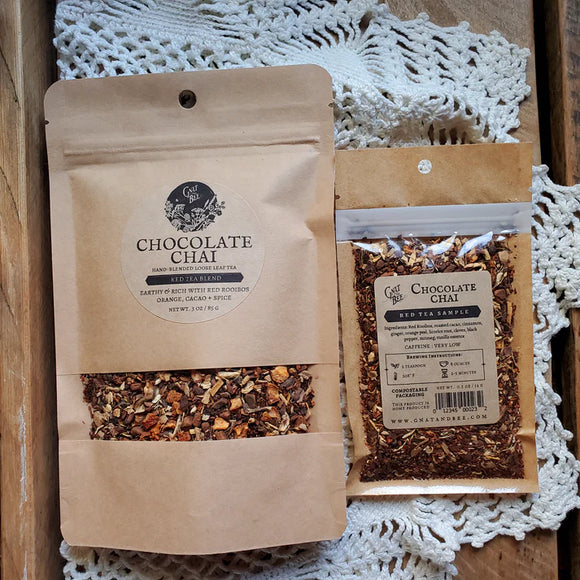 Chocolate Chai Herbal Loose Leaf Tea