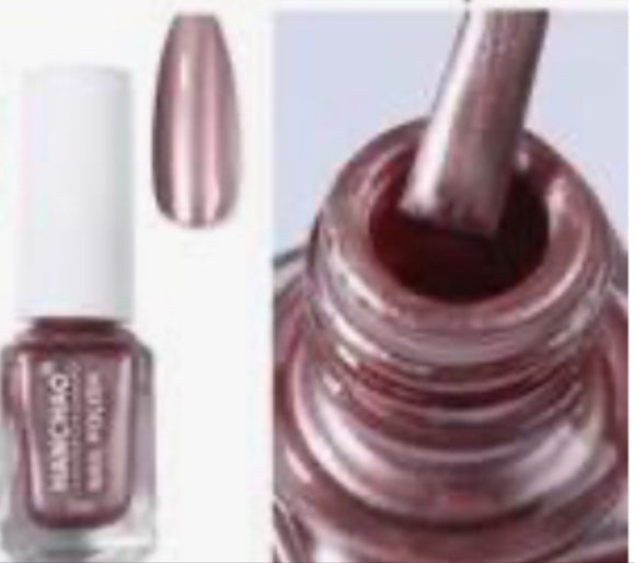 Light Mauve Metallic Nail Polish