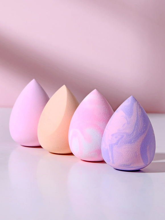 4 Pc Multi Color  Beauty Blenders