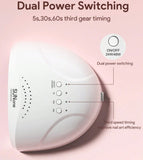 UV LED Gel Nail Lamp with Smart Sensor Technology
