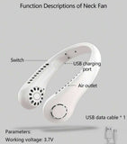 3 Speed Portable Neck Fan