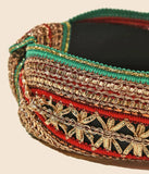 Bohemian Style Red and Green Headband