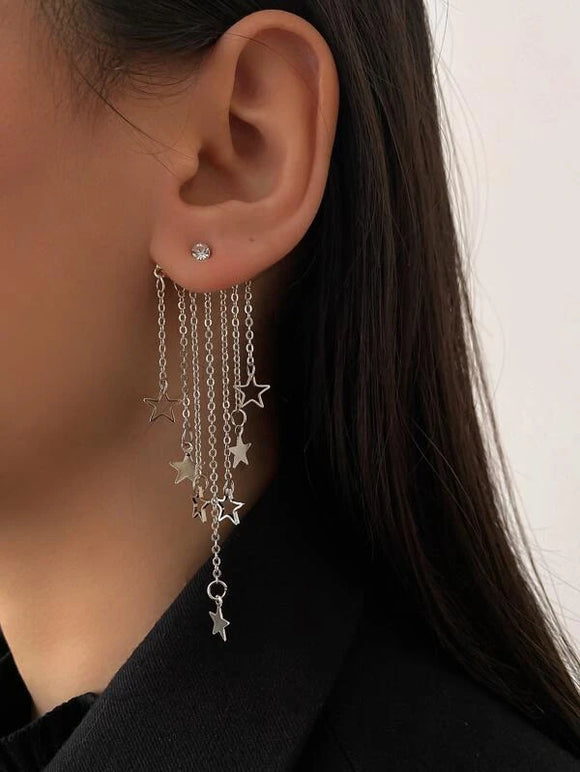 Star Decor Earring Jackets