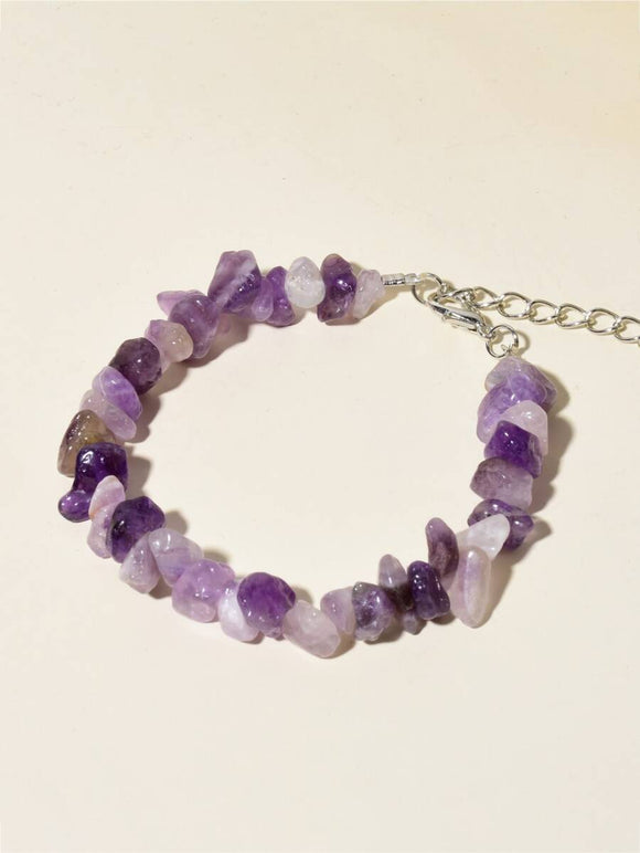 Amethyst Stone Bracelet