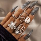 Beach Wind Ring Set