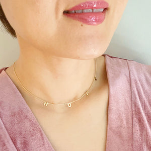 Hope Necklace Gold